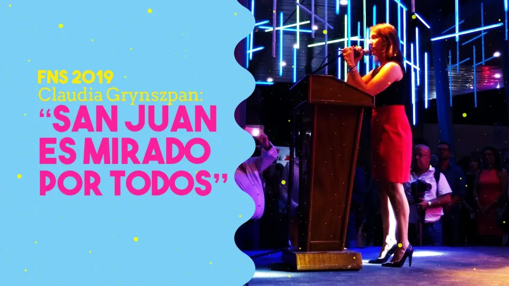 Grynszpan: "San Juan es mirado por todos"