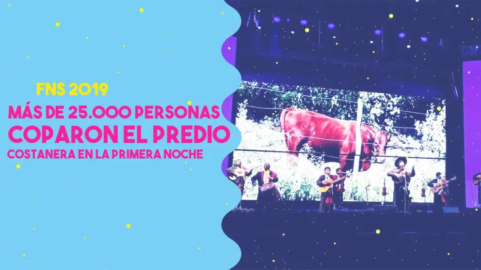 Más de 25.000 personas en la primera noche de la FNS
