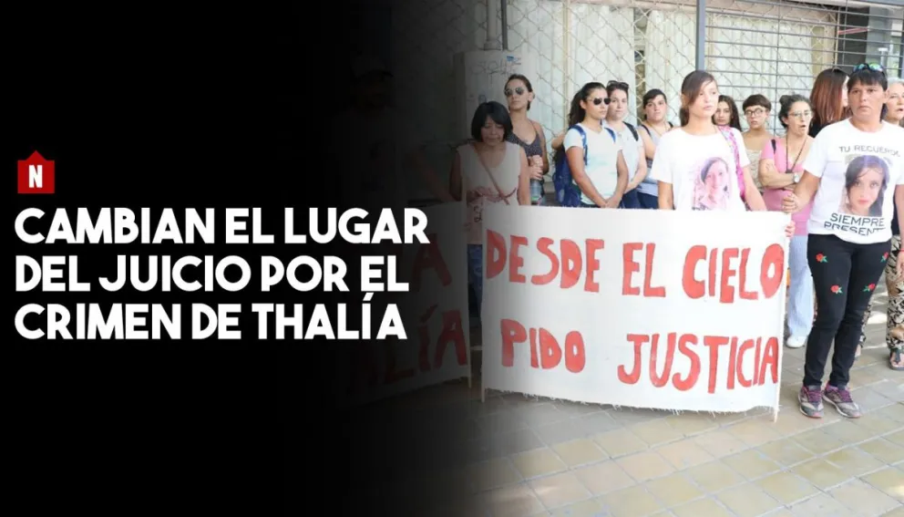 Cambian la sede del juicio por el crimen de Thalía Recabarren