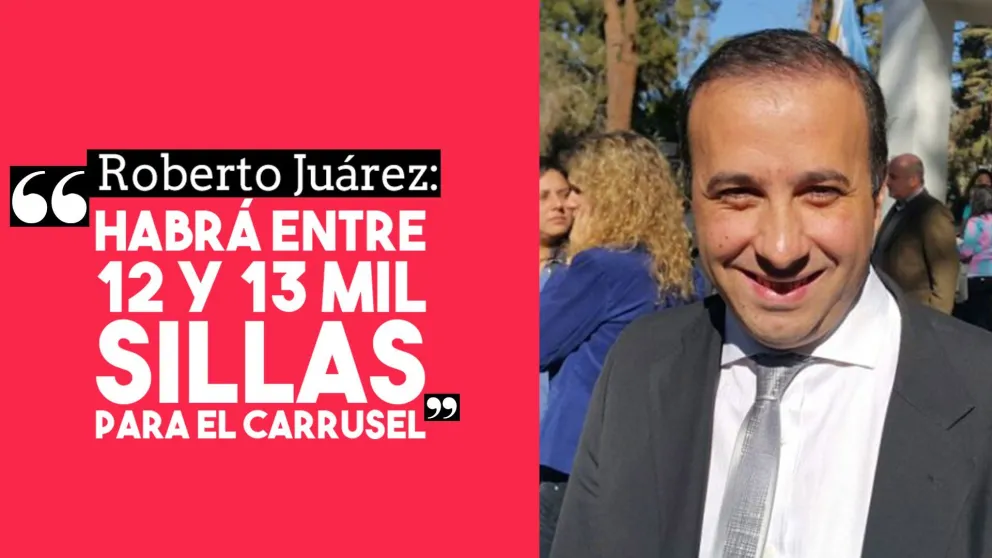 Roberto Juárez: "Habrá entre 12 y 13 mil sillas para el Carrusel"