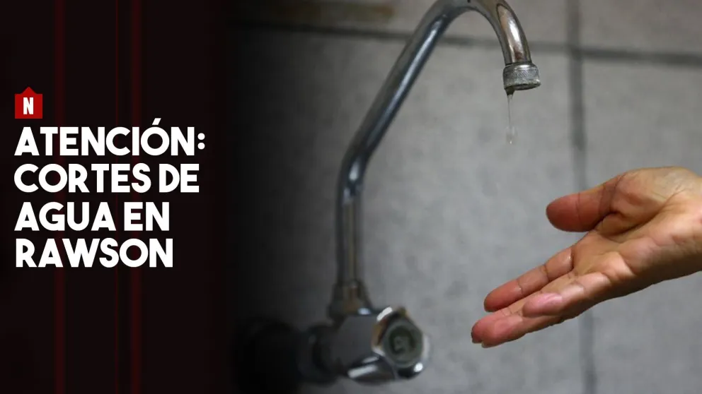 En Rawson se verá interrumpido el servicio de agua potable