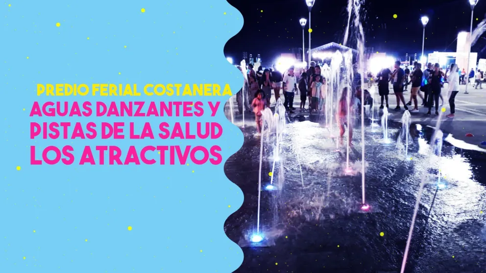 Aguas danzantes el atractivo del Calor de lo nuestro