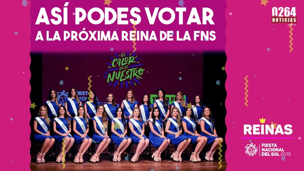 Así podes votar a la próxima reina de la FNS