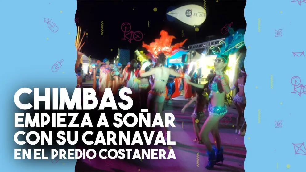 Chimbas: las comparsas palpitan el Predio Costanera