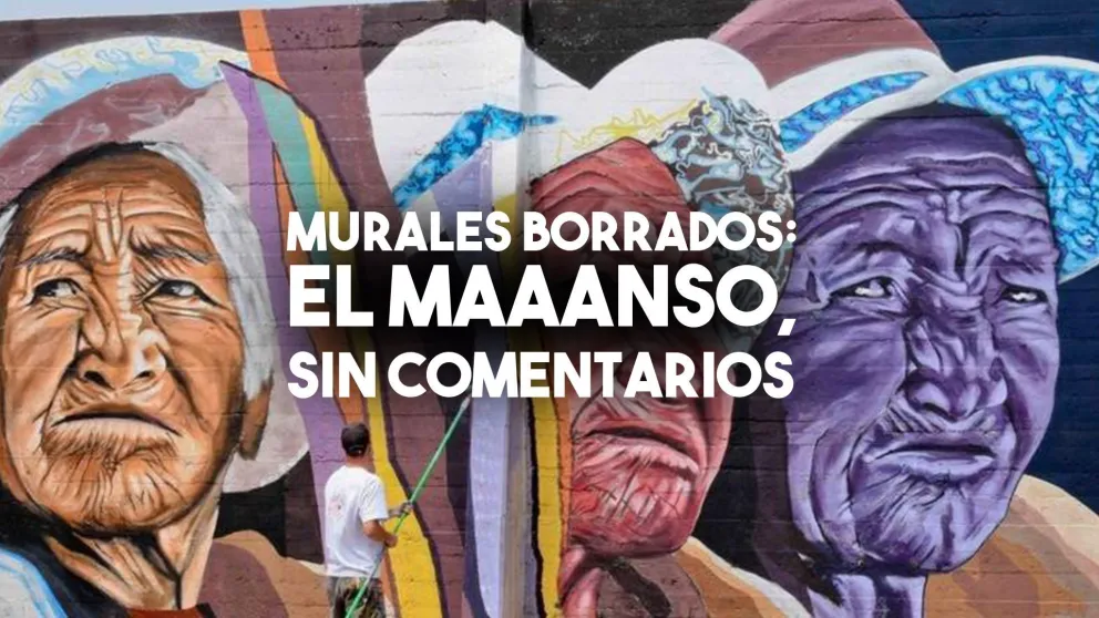 Murales borrados en Chimbas: Desde el Maaanso se reservaron la opinión