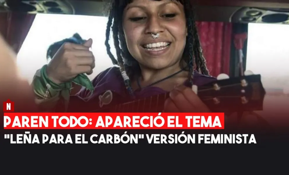 Furor en las redes por "Leña para el carbón" feminista