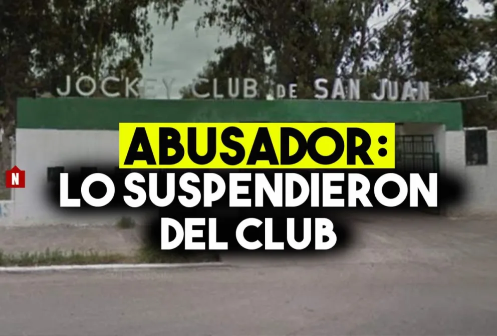 El abusador del Jockey fue suspendido como socio del club