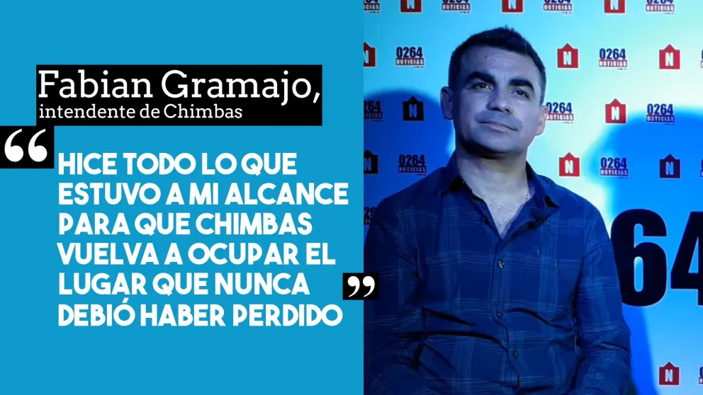 Fabián Gramajo confía en que los chimberos lo volverán a elegir