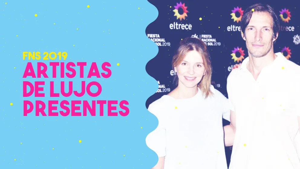 Natalia Oreiro, Marcela Kloosterboer e Iván de Pineda, figuras nacionales que están presentes FNS 2019