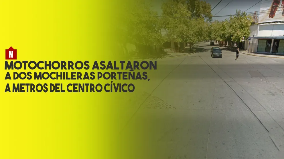 Motochorros asaltaron a dos mochileras porteñas