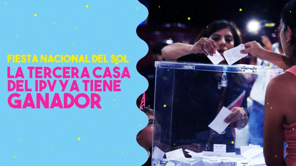 La tercera casa del IPV sorteada en la FNS, para un hombre