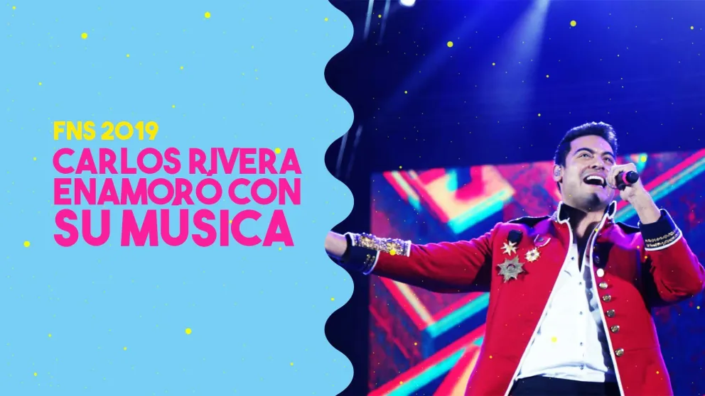 Carlos Rivera enamoró a miles de fanáticos