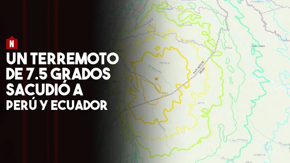 Un terremoto de 7,5 grados golpea la región fronteriza entre Perú y Ecuador