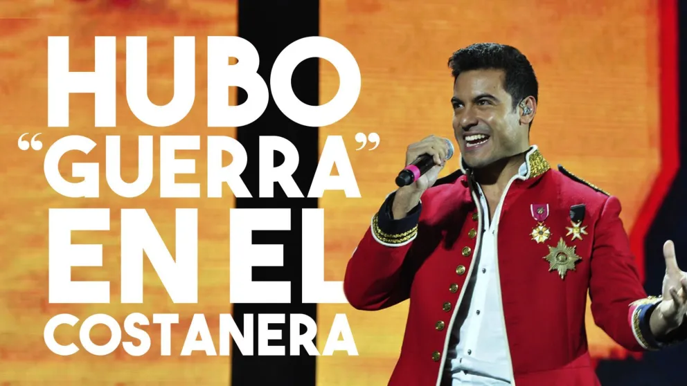 Este jueves hubo "guerra" en el Costanera