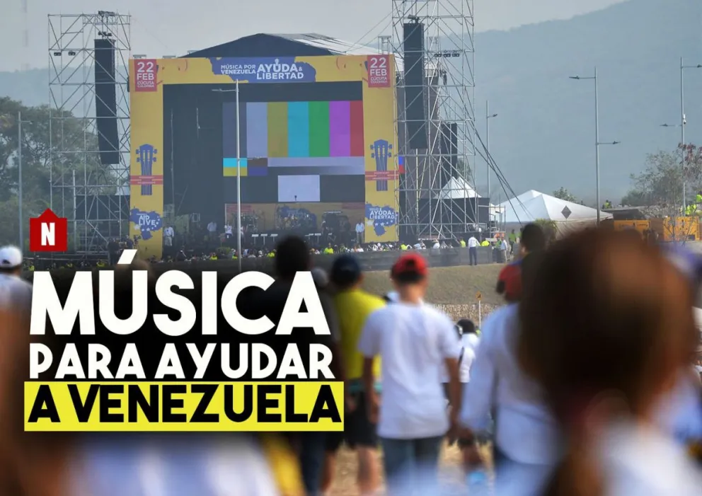 Se realiza el concierto Venezuela Aid Live