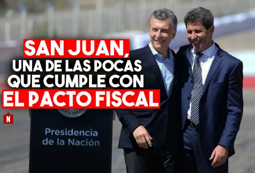 San Juan es una de las pocas provincias que bajó los impuestos y cumplió con el Pacto Fiscal