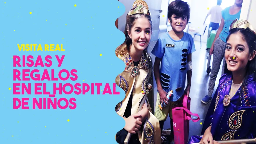 Las reinas nacionales regalaron juguetes a los mas pequeños en el hospital de niños
