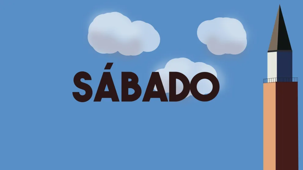 Sábado nublado con probabilidades de lluvia