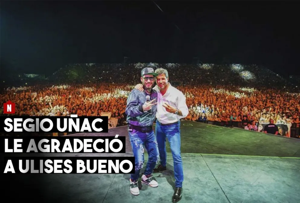 Sergio Uñac le agradeció en redes sociales a Ulises Bueno