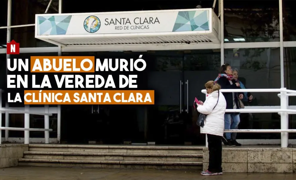 Un abuelo se descompuso y murió a metros de llegar al hospital