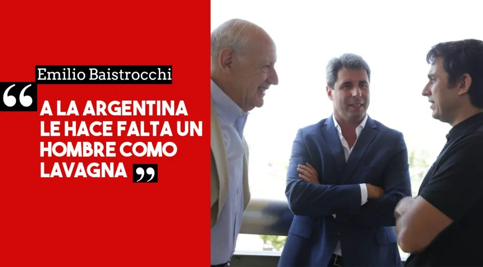 Baistrocchi: “A la Argentina le hace falta un hombre como Lavagna”