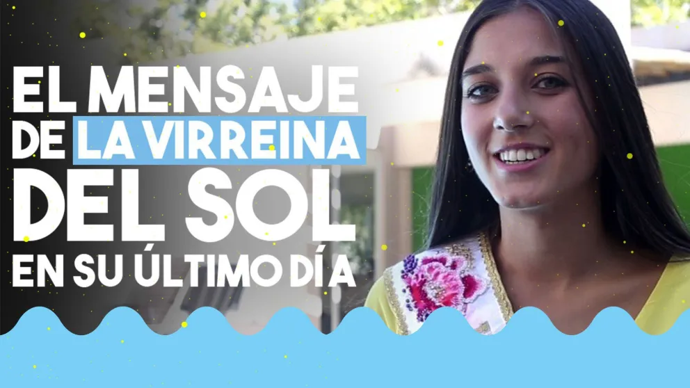 El mensaje de la virreina del Sol en su último día