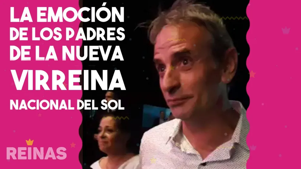La emoción de los padres de la Nueva Virreina Nacional del Sol