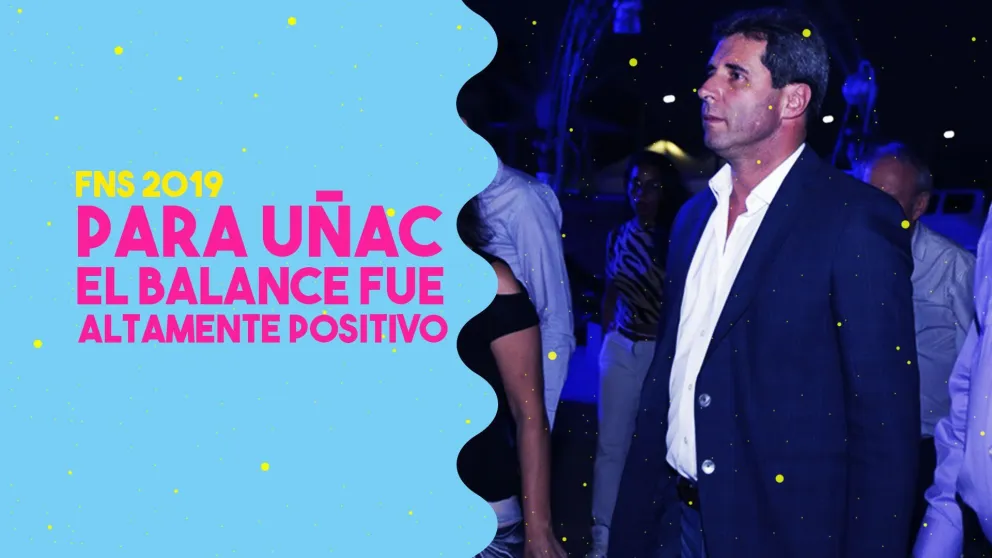 Uñac: "el balance es altamente positivo"