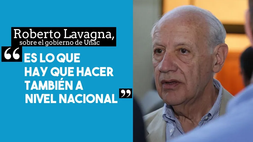 Roberto Lavagna dijo presente en la FNS y elogió a Uñac