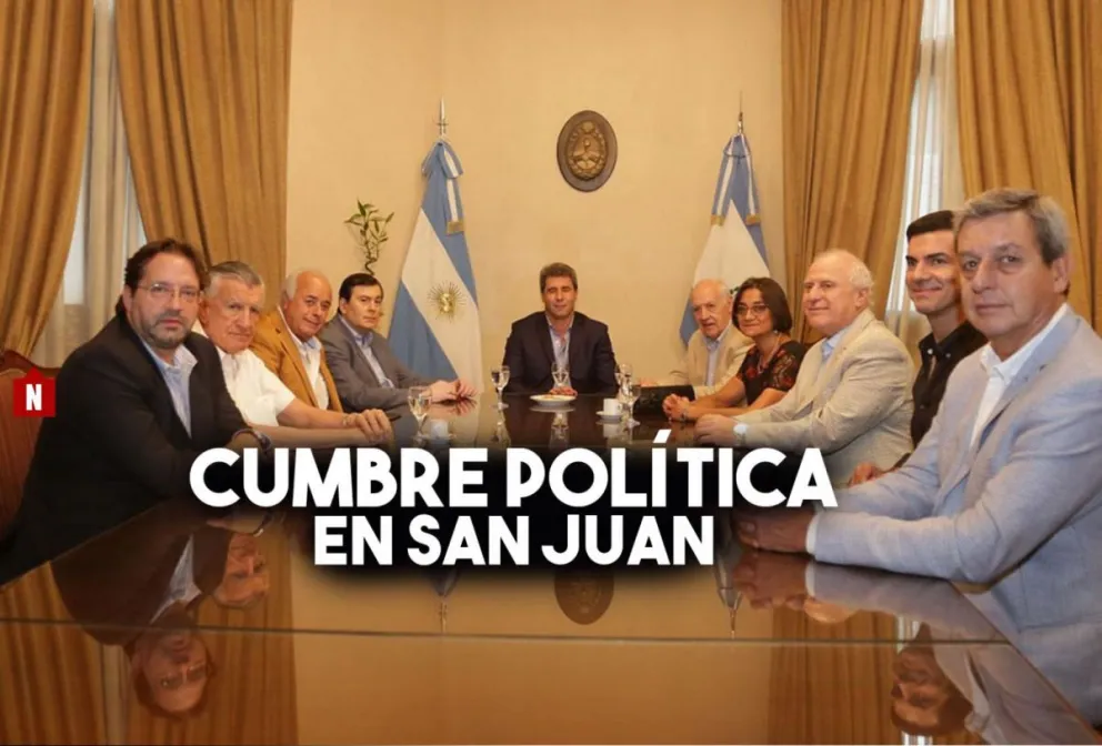 Uñac se reunió con políticos de todo el país