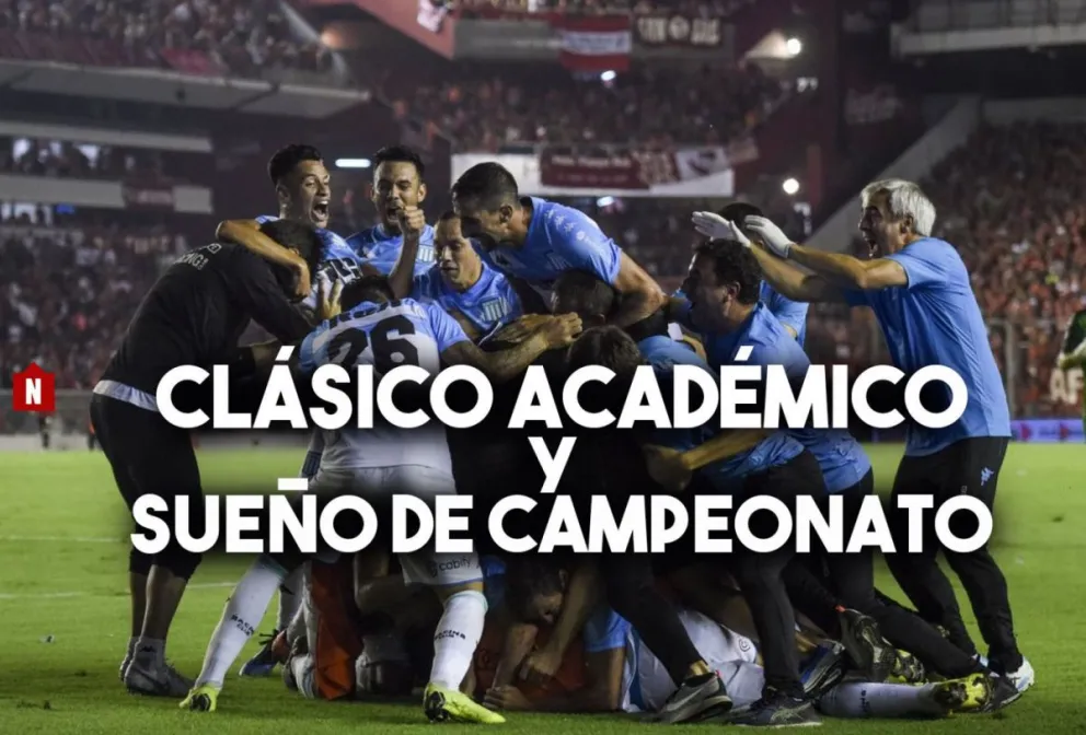La Academia se quedó con el clásico y sueña con el campeonato