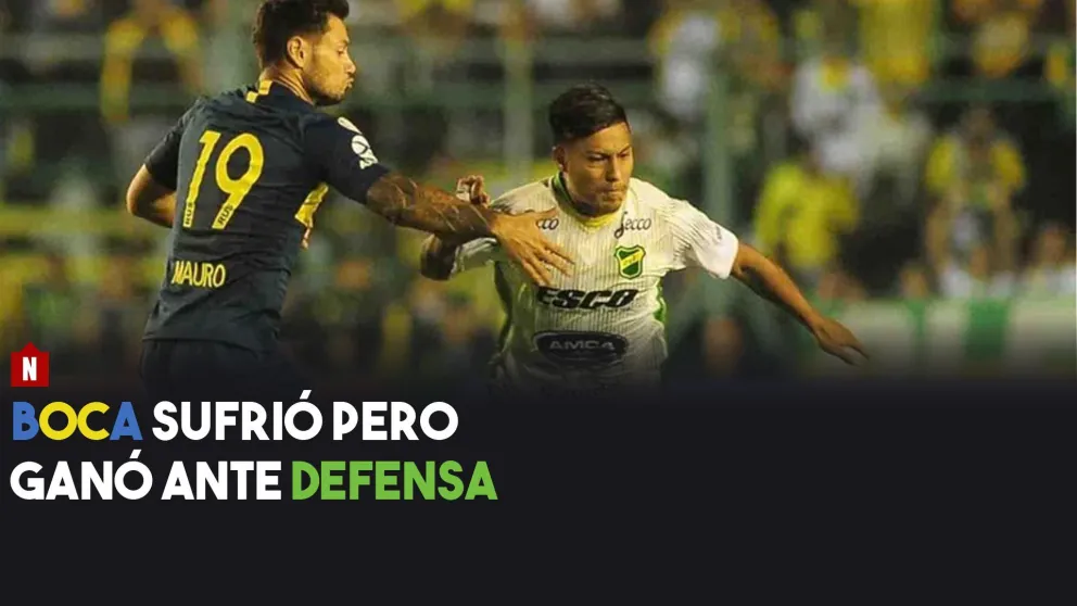 Boca sufrió pero ganó ante Defensa