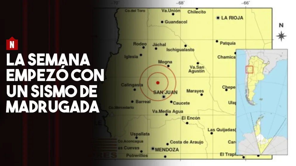 La semana empezó con un sismo de madrugada