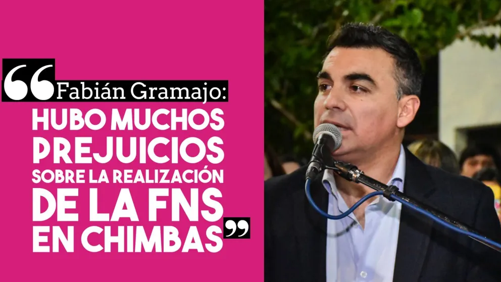 Fabián Gramajo: "Hubo muchos prejuicios sobre la realización de la FNS en Chimbas"
