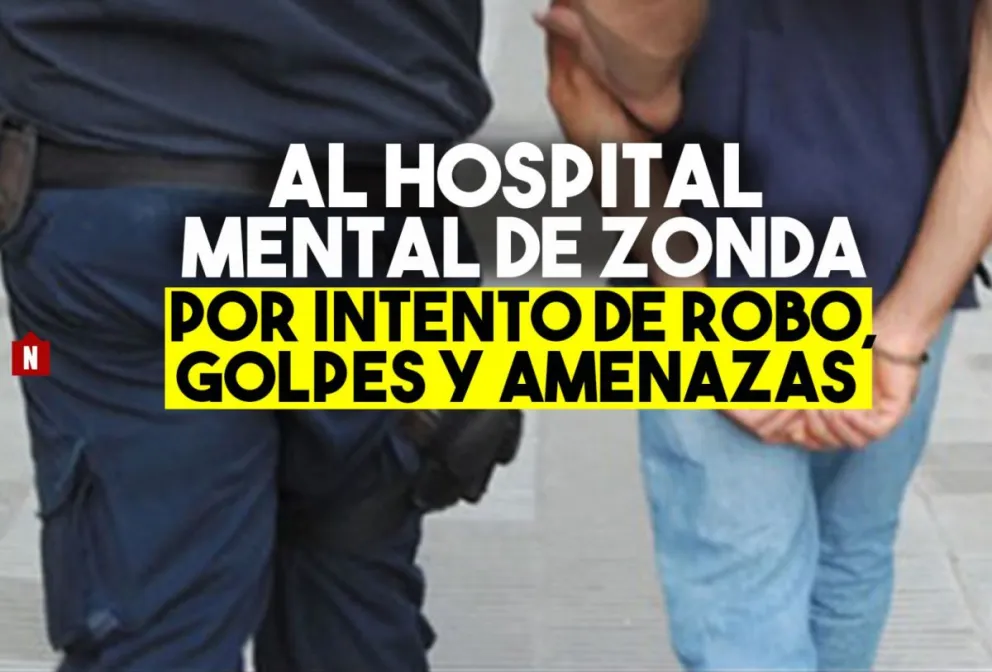 Intentó arrebatar un celular, golpeó a un policía y rompió un móvil: es inimputable