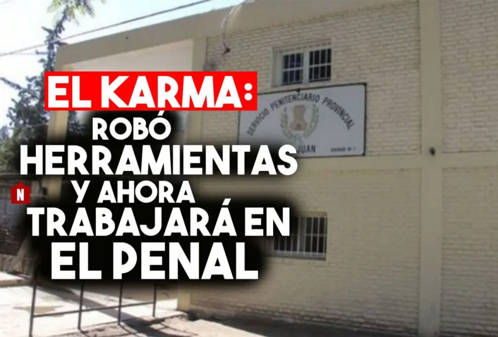 Robó herramientas y ahora deberá hacer trabajos comunitarios en el Servicio Penitenciario