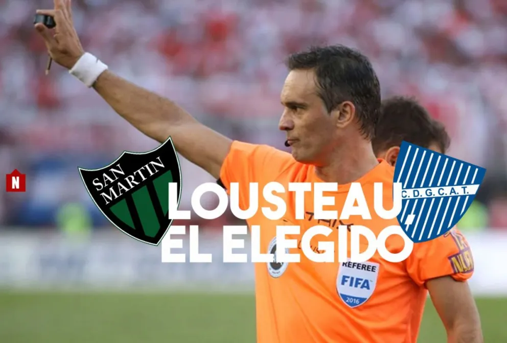 Loustau será el encargado de impartir justicia en el clásico cuyano