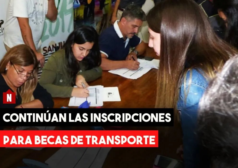 Boleto gratuito: continúan las inscripciones para jóvenes estudiantes
