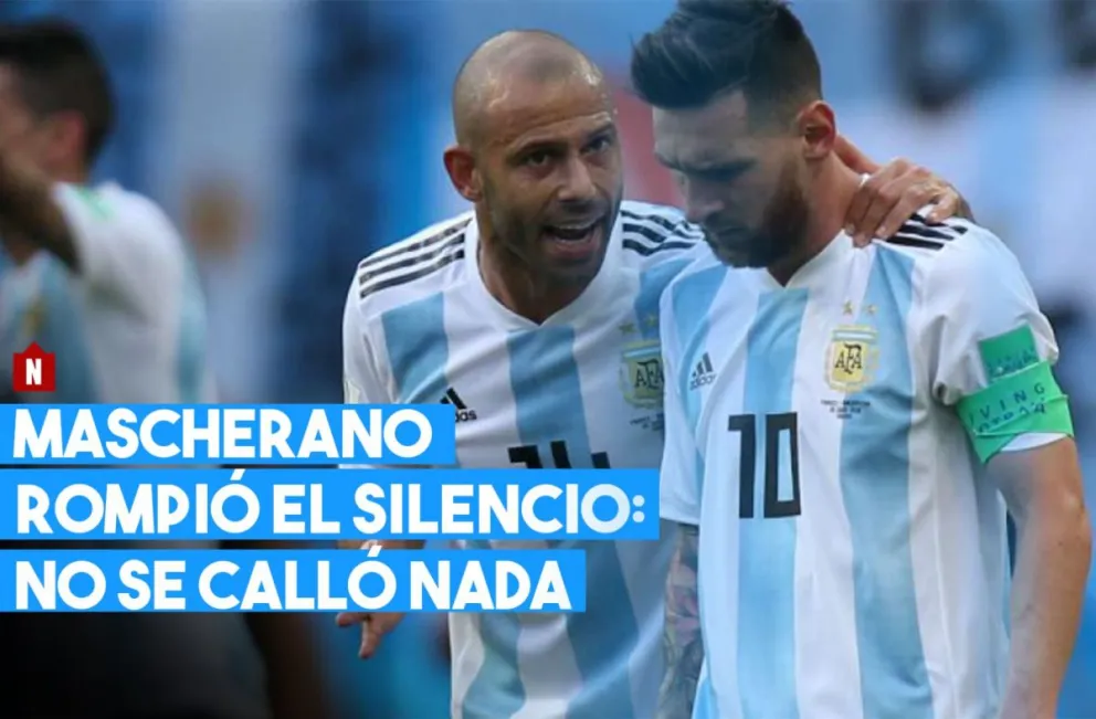 Tras el Mundial de Rusia, Mascherano rompió el silencio