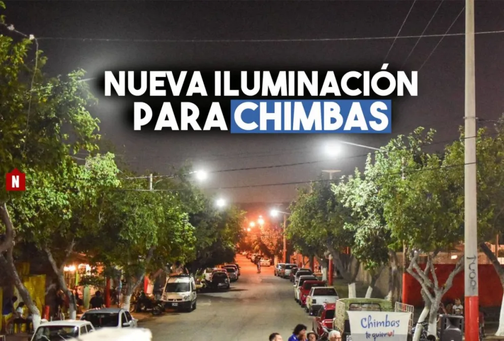Nueva iluminación led para el barrio Pampa
