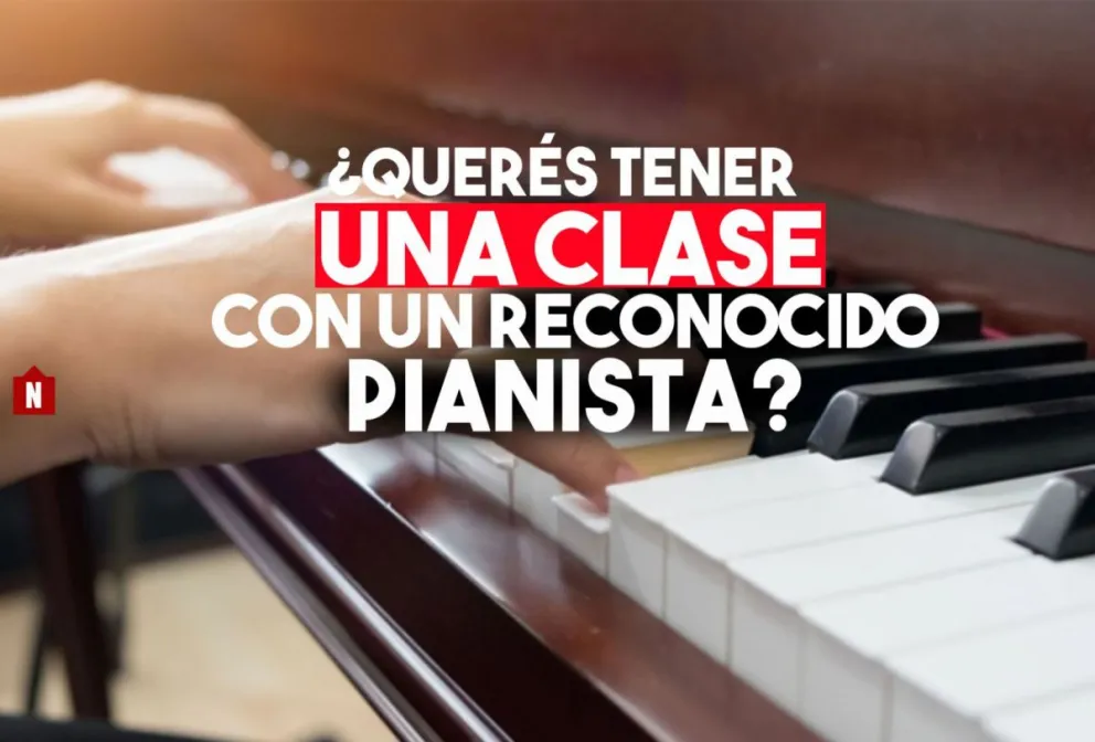 Un reconocido pianista dará una clase magistral gratuita