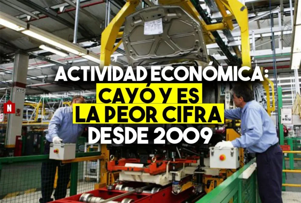 La economía cayó 2,6% en 2018 y es la peor cifra desde 2009