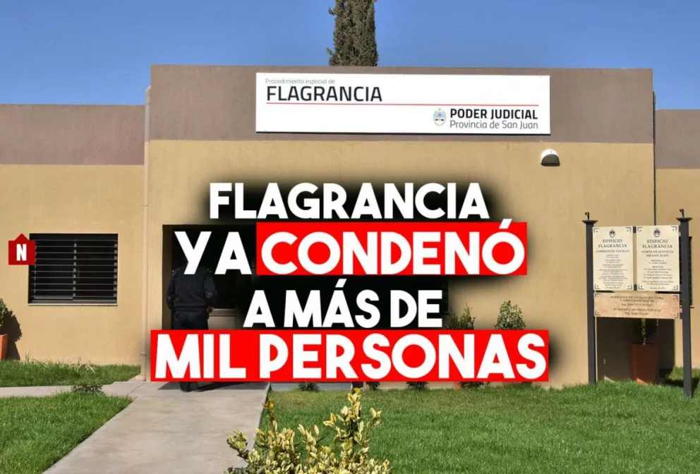 Desde que se creó, Flagrancia sentenció a más de mil personas