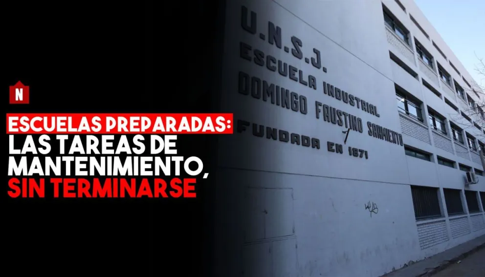 Escuelas preparadas: las tareas de mantenimiento, sin terminarse