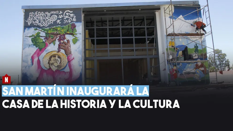 San Martín inaugurará la Casa de la Historia y la Cultura