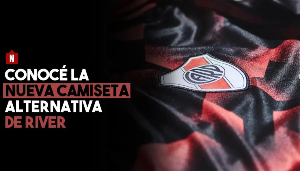 Conocé la nueva camiseta alternativa de River