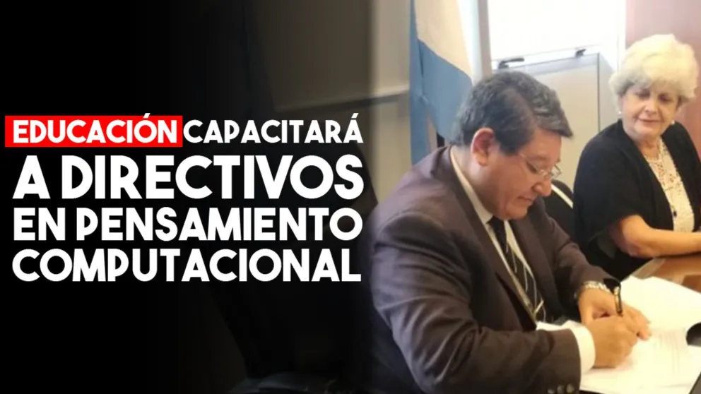 Educación capacitará a directivos en pensamiento computacional