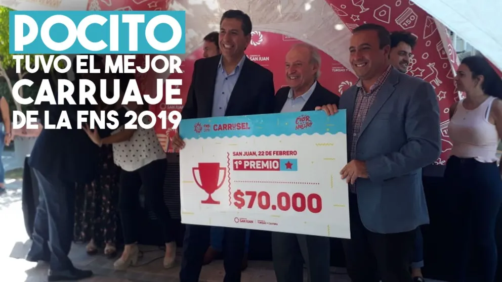 Pocito tuvo el mejor carruaje de la FNS 2019