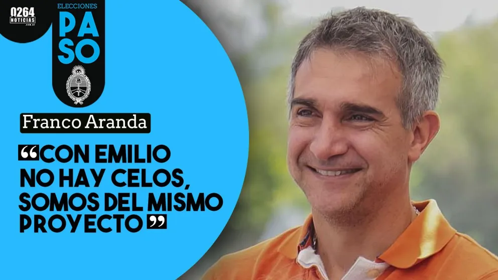 Franco Aranda: "Con Emilio no hay celos, somos del mismo proyecto"