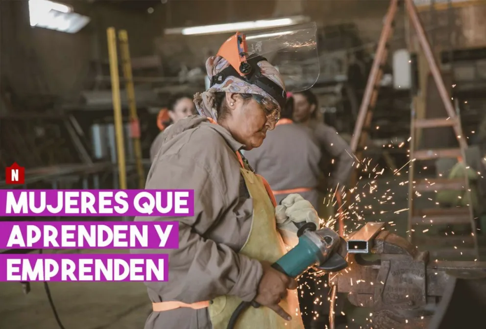 Capital capacitó a mujeres en metalúrgica